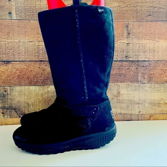 Sketcher Shape Ups XF Avalanche Tall Suede Boots - Picture 3 of 11